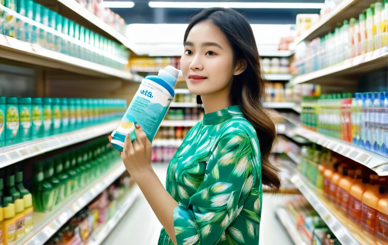 그린워싱의 경제적 동기 분석 - **Prompt:** A young Vietnamese woman, dressed in a tasteful, modest floral dress, stands in a bright...