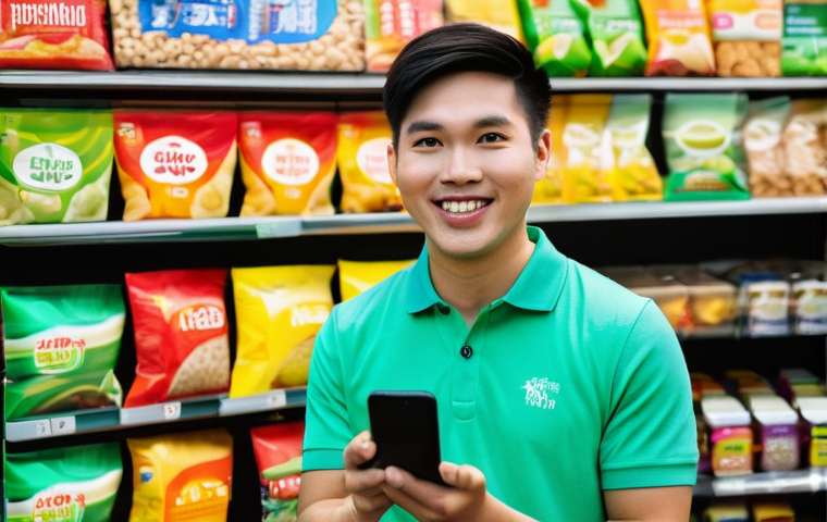 그린워싱의 경제적 동기 분석 - **Prompt:** A close-up shot of a polished wooden desk in a quiet, contemporary Vietnamese office. On...